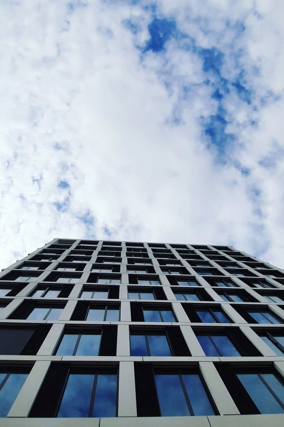 Turm Blauer Bock - Ansicht von unten