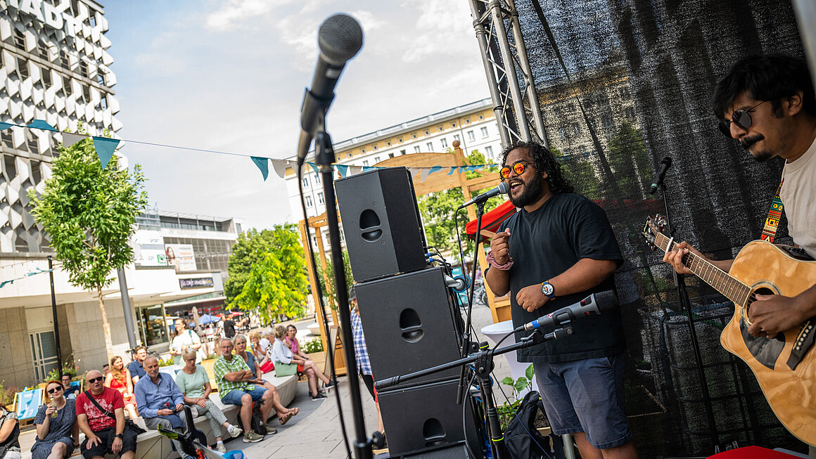 fete de la musique in Nachbars Garten