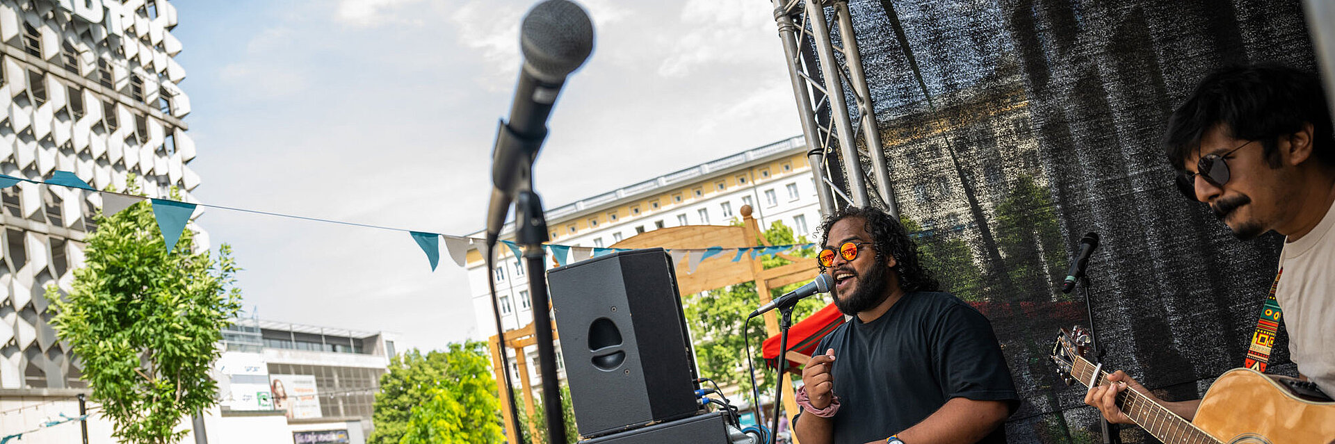 fete de la musique in Nachbars Garten