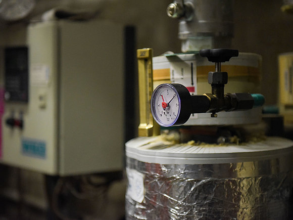 Technische Anlage Ventil Technische SWM Anlage mit Ventil