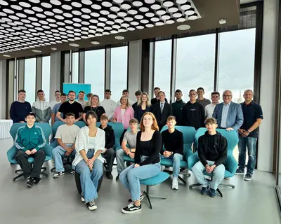 Foto der neuen Azubis von SWM 2025