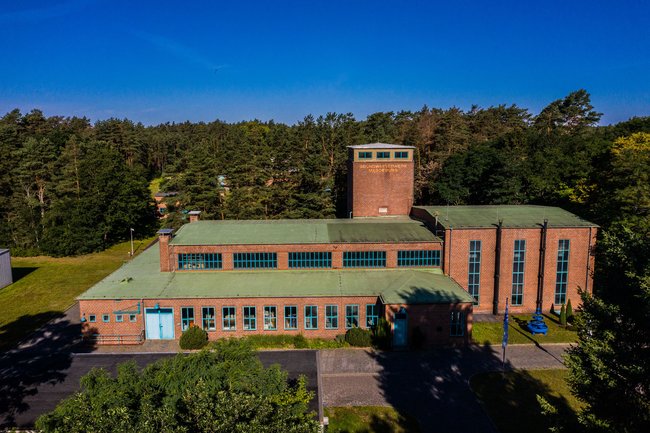 Ansicht Wasserwerk Colbitz Frontalansicht des Wasserwerk Colbitz