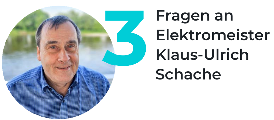 Elektromeister Klaus-Ulrich Schache