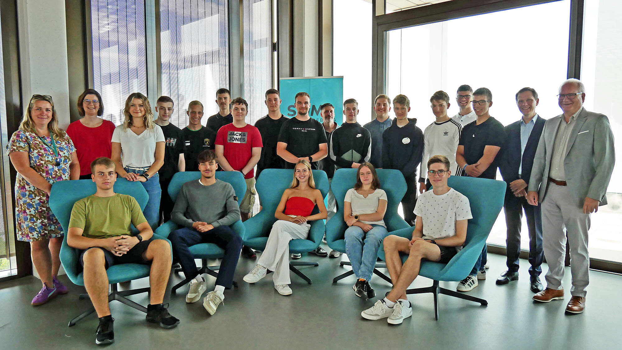 Begrüßung aller neuen Azubis bei SWM in 2024