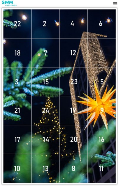 Bild vom Online - SWM Adventskalender