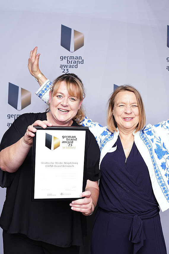 Zwei Frauen erhalten German Brand Award