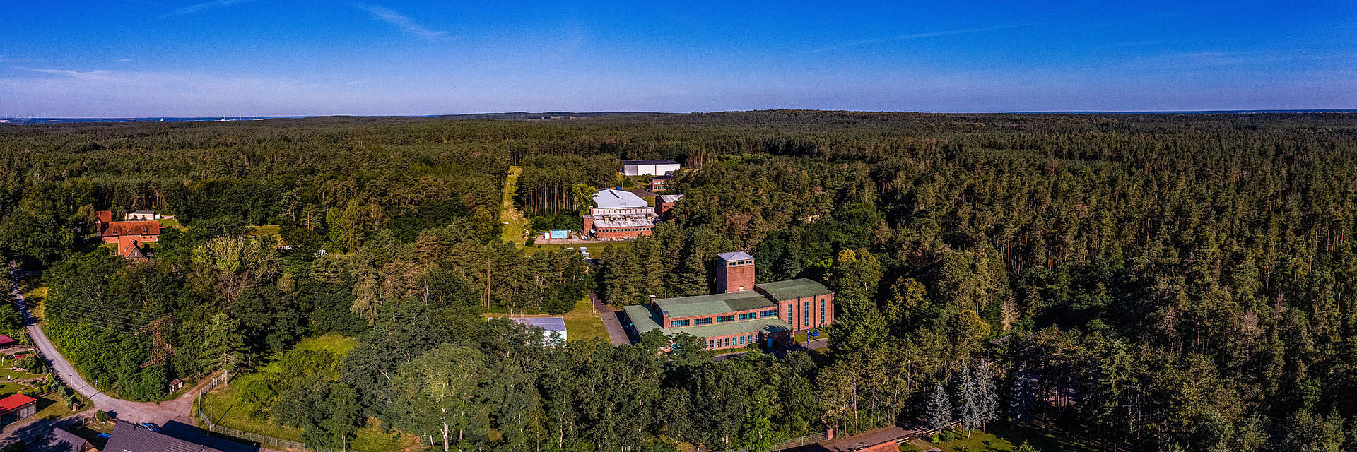 Wasserwerk Colbitz Luftaufnahme