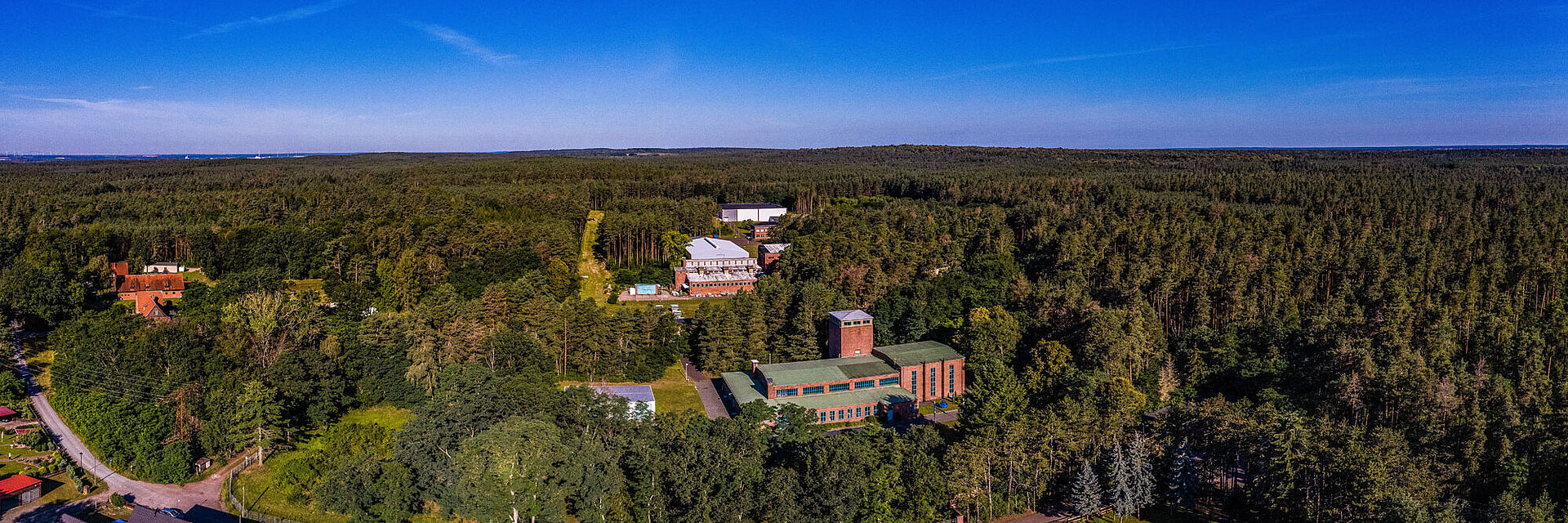 Wasserwerk Colbitz Luftaufnahme