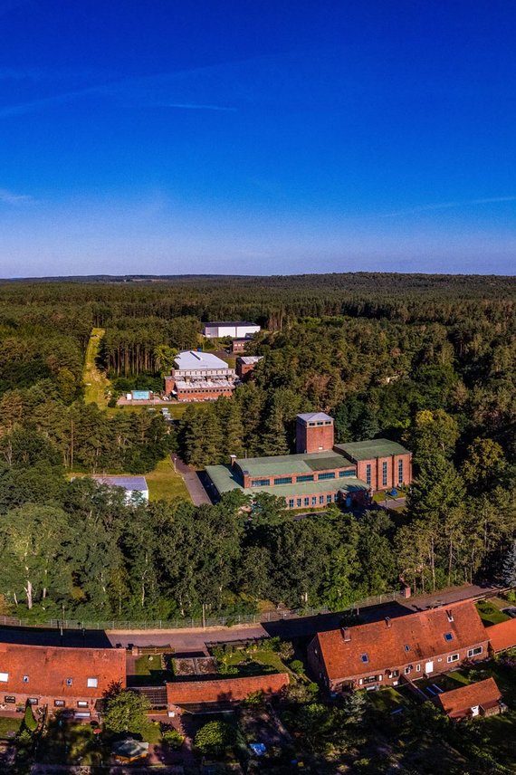 Wasserwerk Colbitz Luftaufnahme
