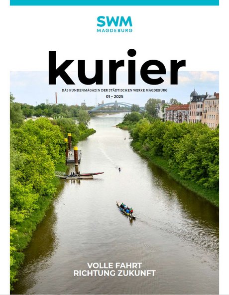 Titelbild des SWM Kurier 01 / 2025