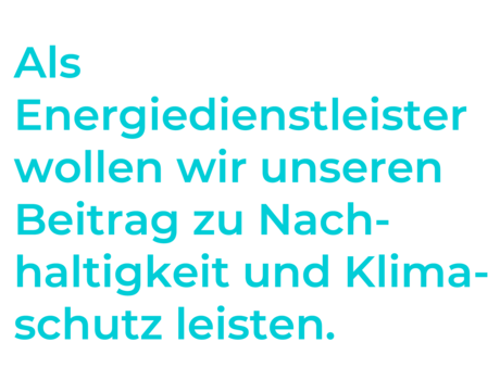 Bild mit Spruch aus dem Geschäftsbericht 2021