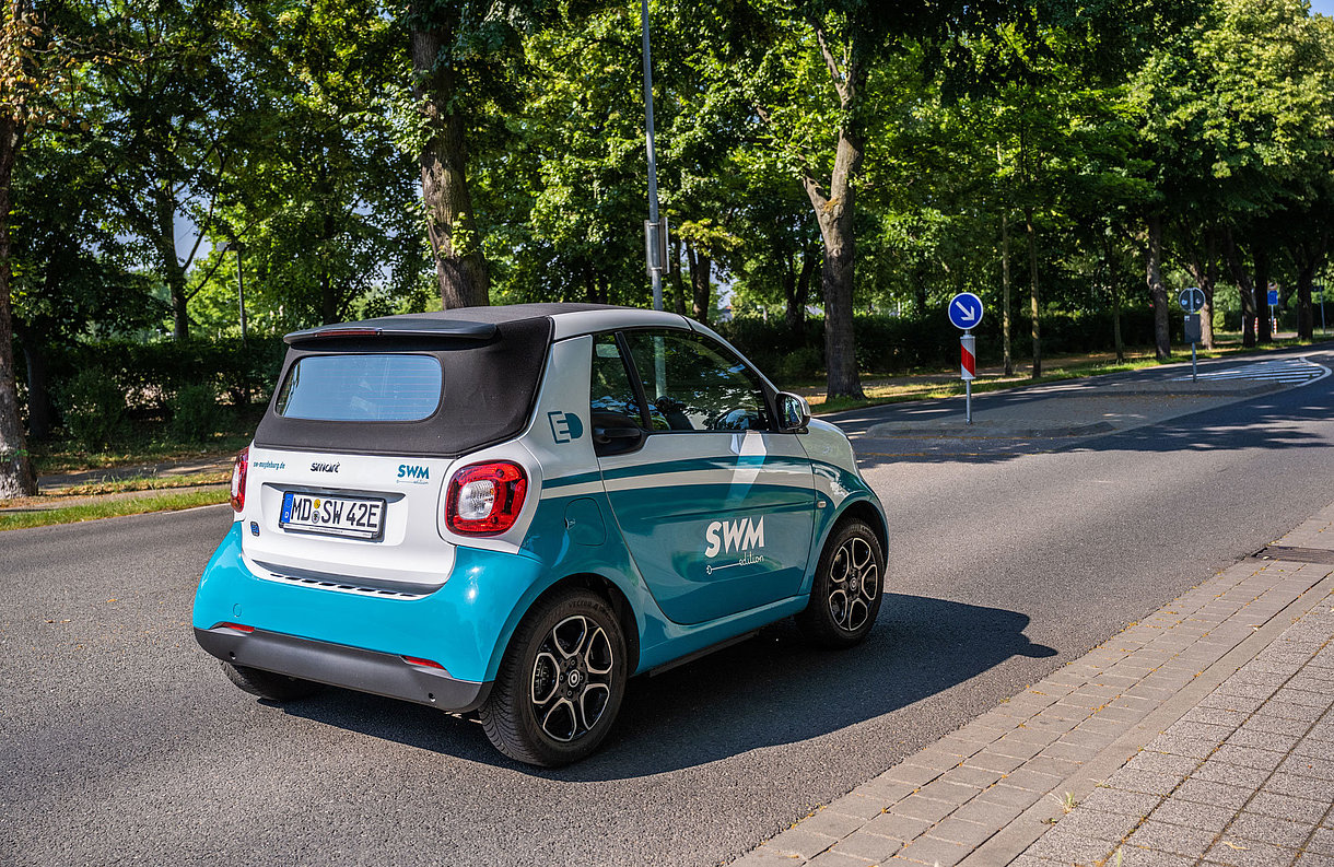 SWM E-Smart unterwegs