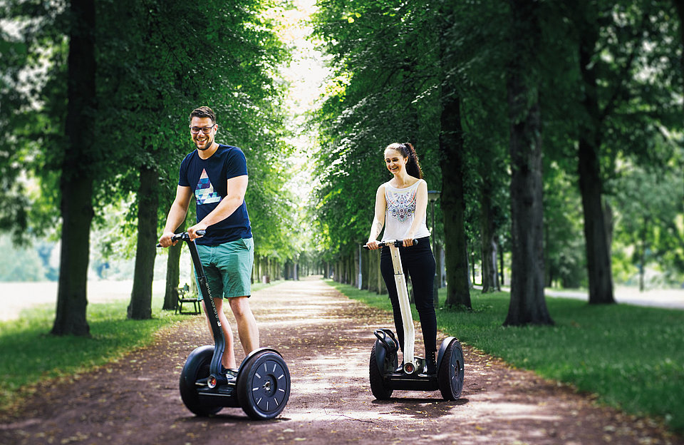 Segwaytour durch den Stadtpark © Sam Rey Segwaytour durch den Stadtpark