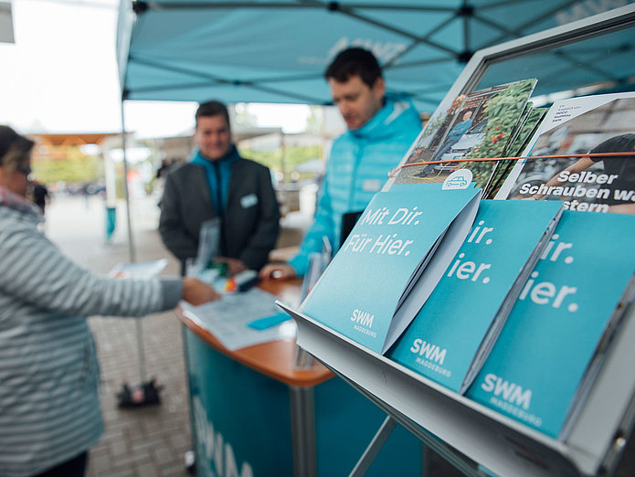 SWM Energiemobil im Einsatz