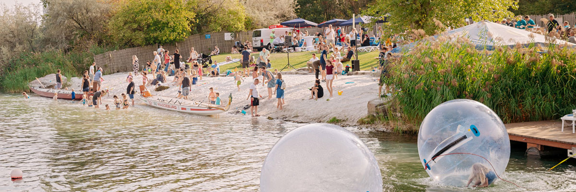 SWM Familienfest am Neustädter See bei Cable Island
