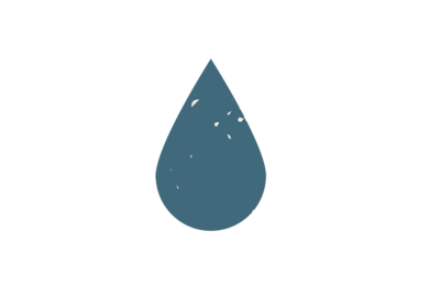 Illustration eines Wassertropfens