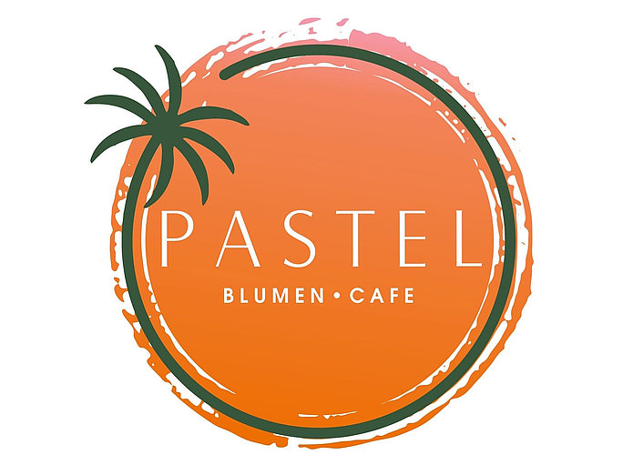 Logo vom Pastel Blumen.Cafe
